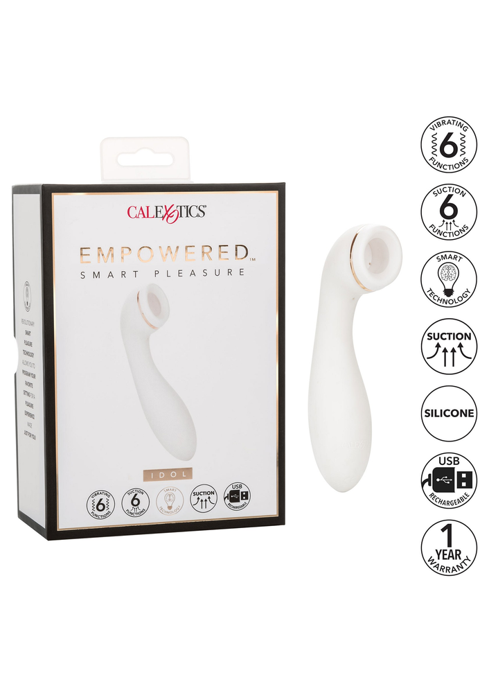 CalExotics Empowered Smart Pleasure Idol WHITE - 4