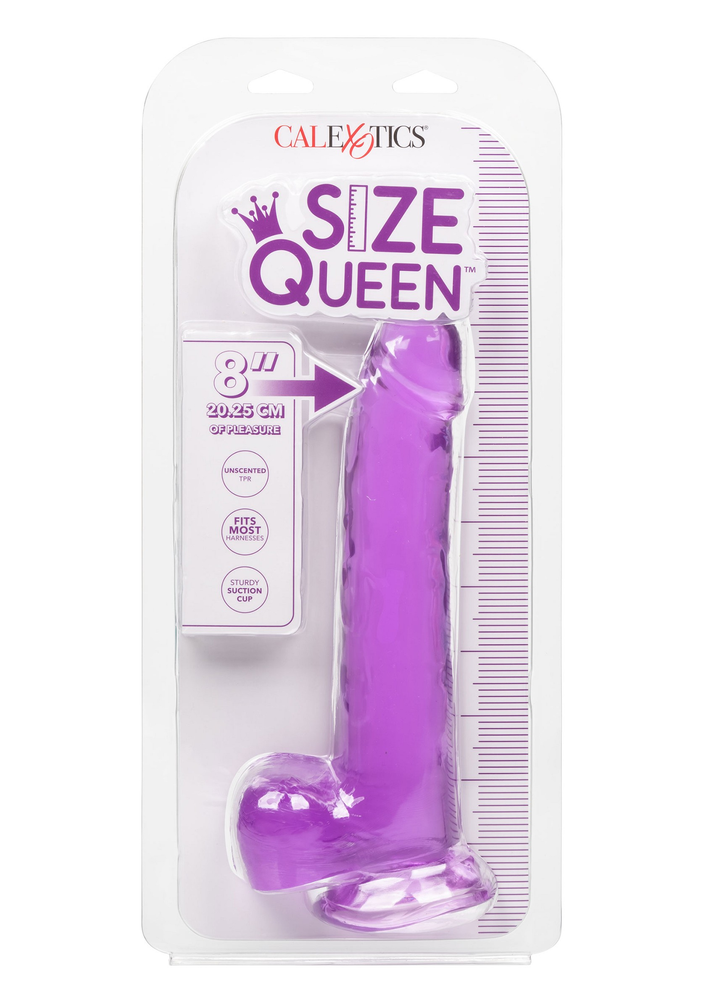 CalExotics Size Queen 8'/20.25 cm PURPLE - 4