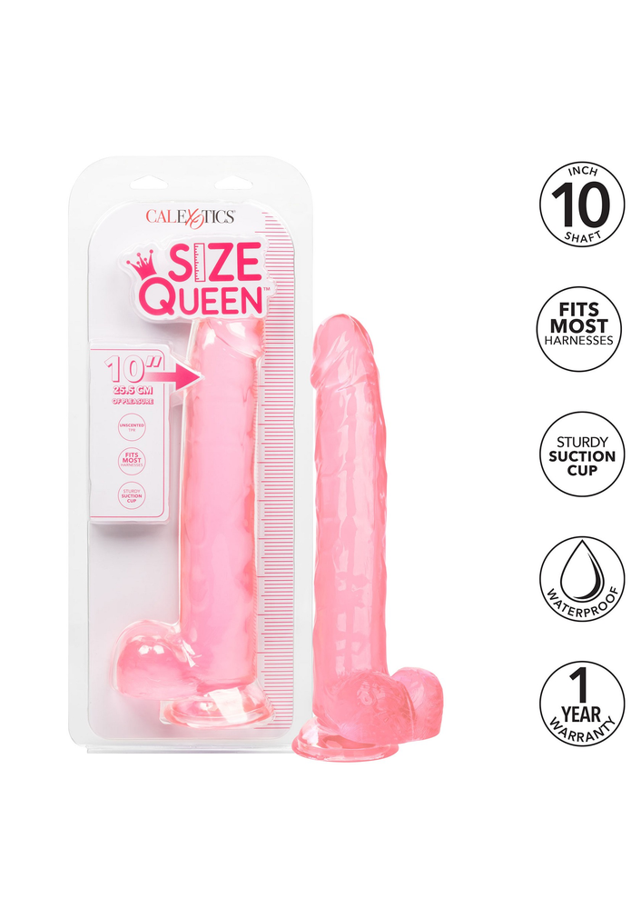 CalExotics Size Queen 10'/25.5 cm PINK - 6