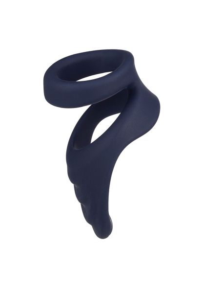 CalExotics Viceroy Perineum Dual Ring BLUE - 8