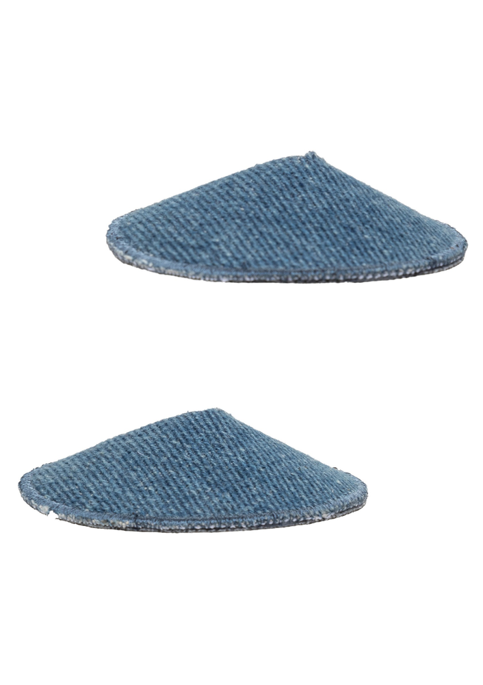 CalExotics Ride 'em Premium Denim Collection Round Pasties BLUE - 301