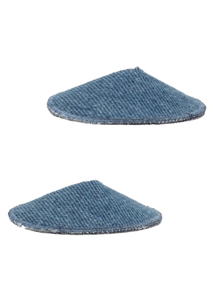 CalExotics Ride 'em Premium Denim Collection Round Pasties BLUE - 301