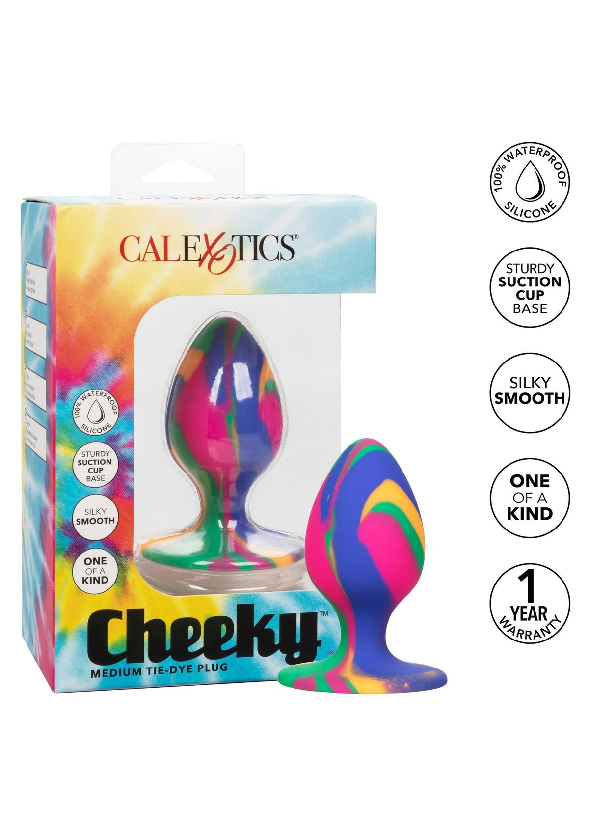 Cheeky Medium Tie-Dye Plug MULTICOLOR - 4