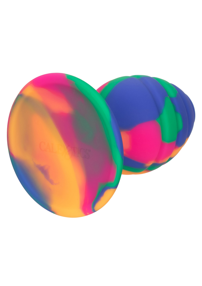 CalExotics Cheeky Medium Swirl Tie-Dye Plug MULTICOLOR - 8