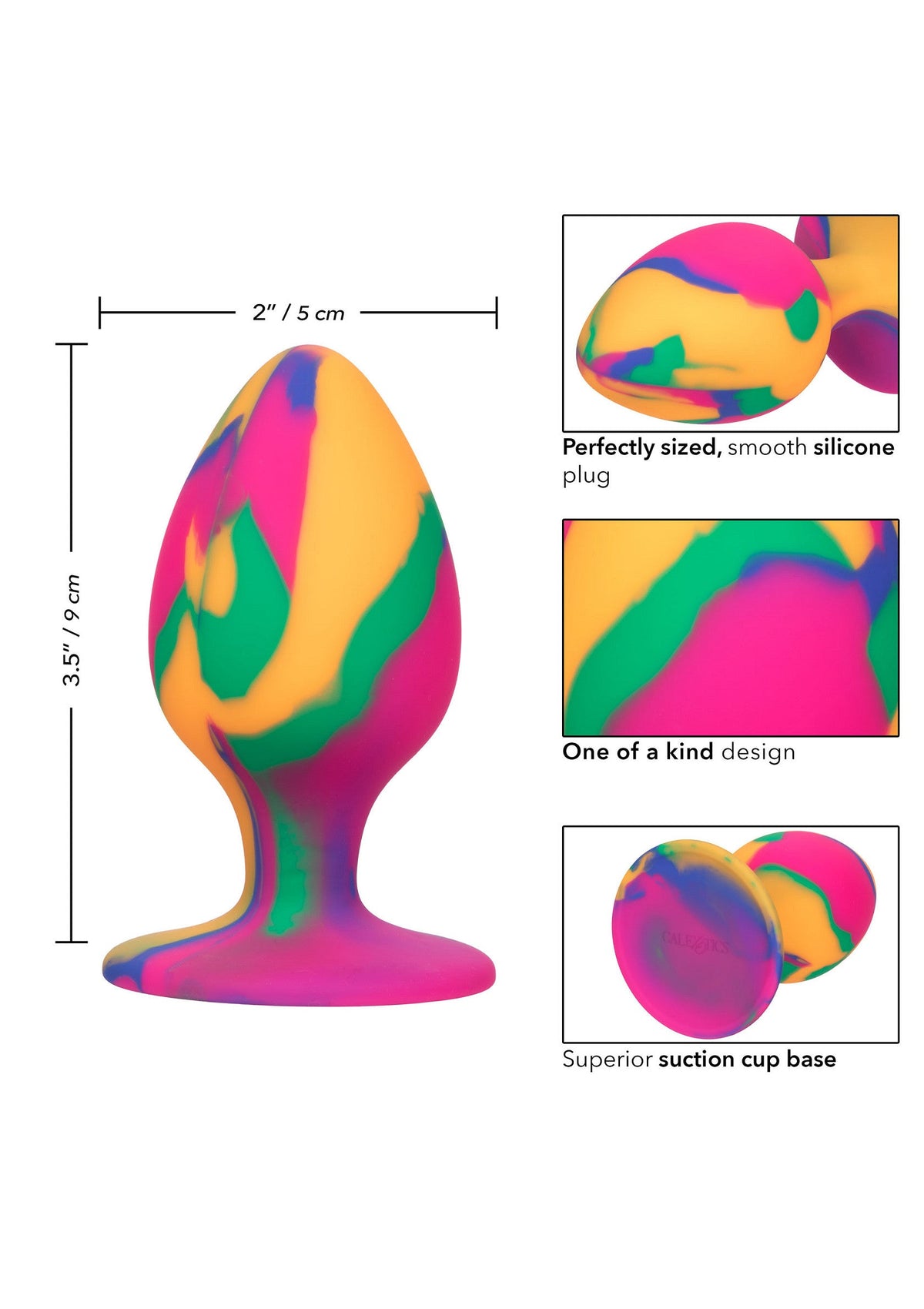 Cheeky Large Tie-Dye Plug MULTICOLOR - 2