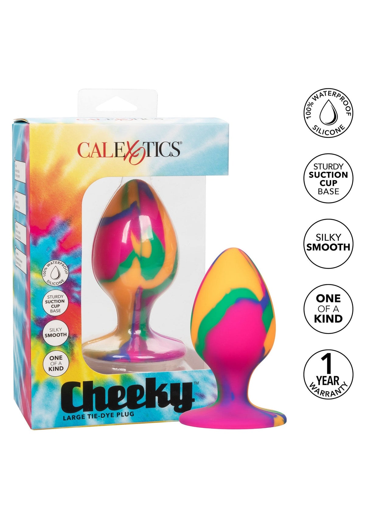 Cheeky Large Tie-Dye Plug MULTICOLOR - 3