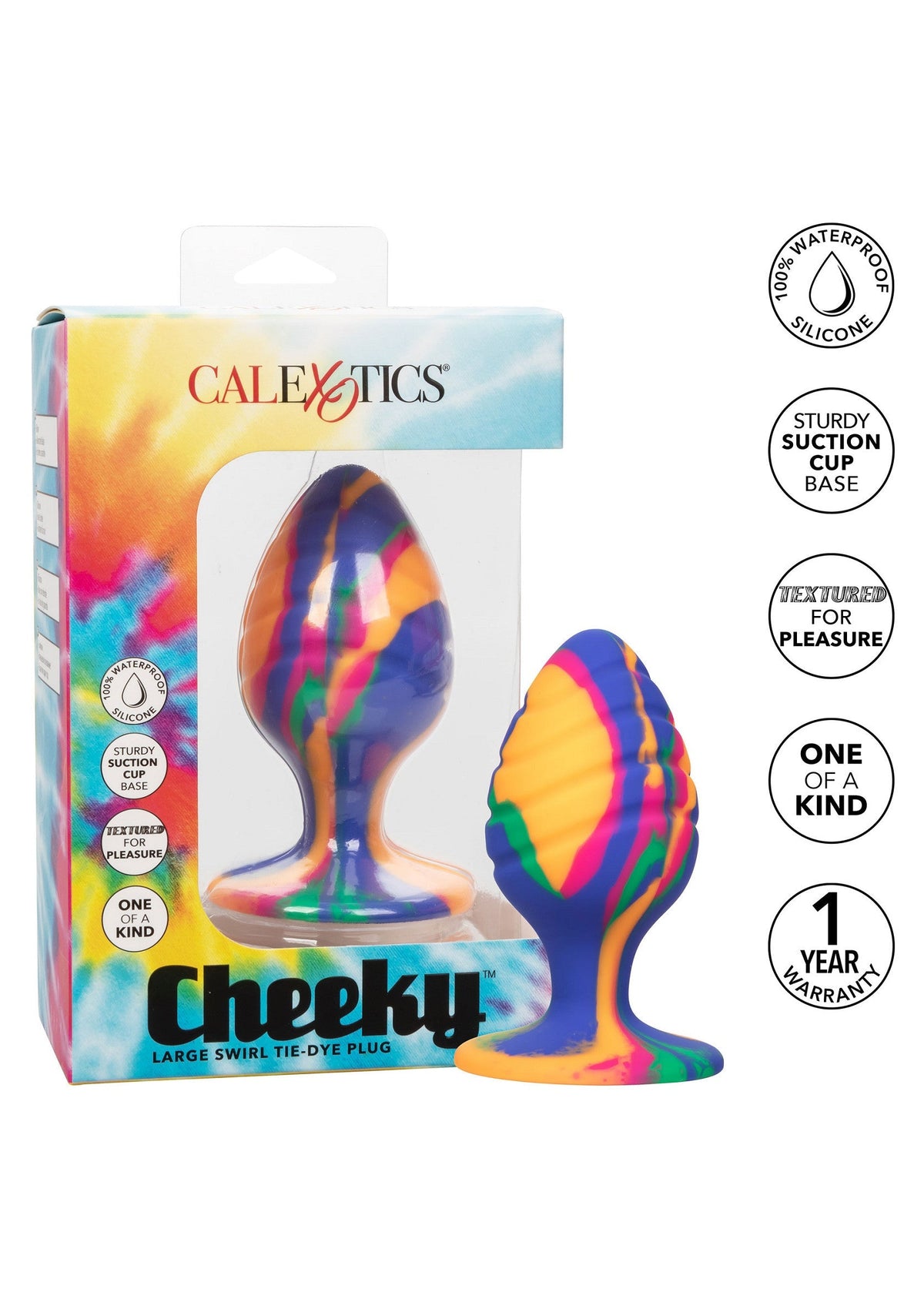 Cheeky Large Swirl Plug MULTICOLOR - 4