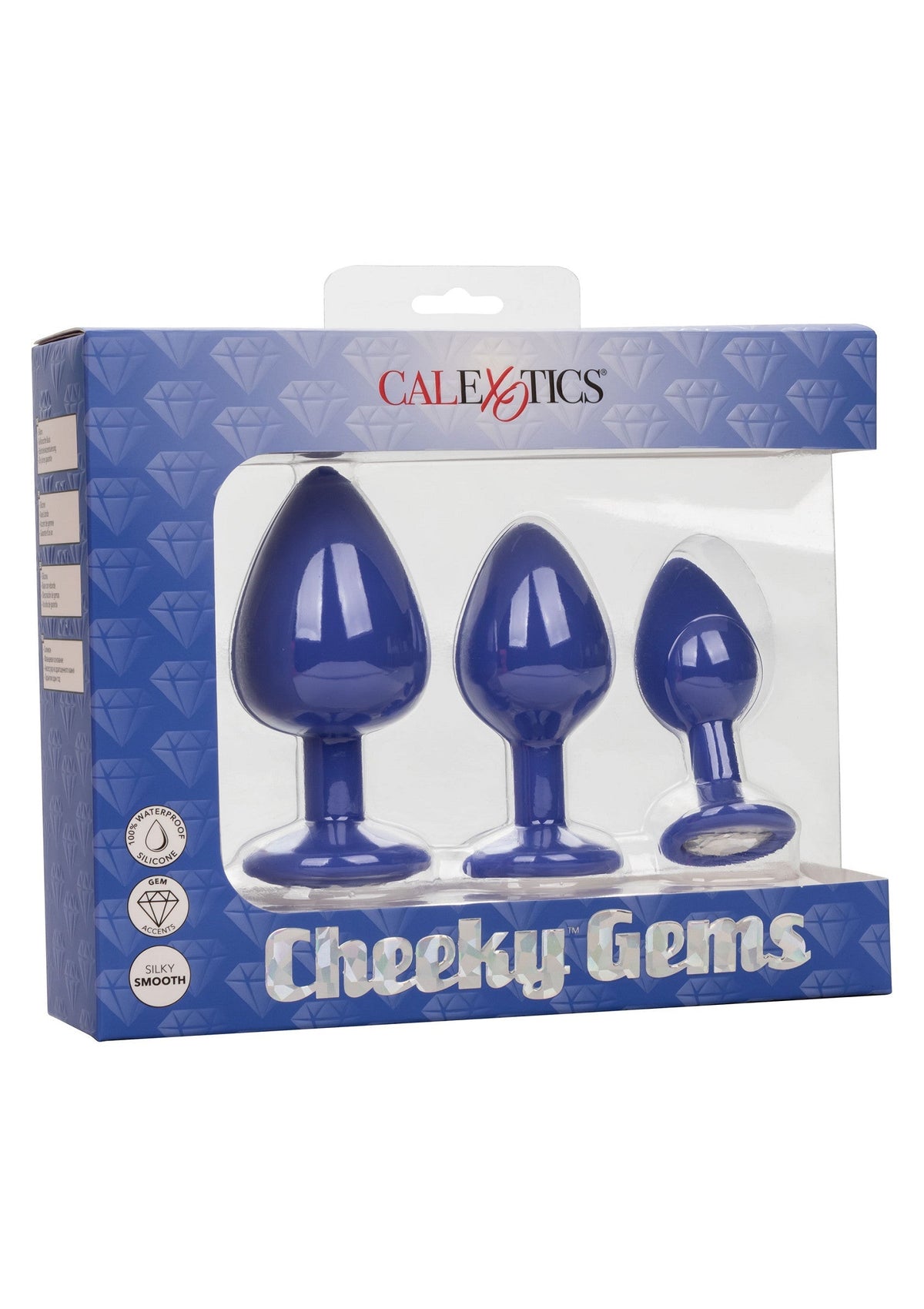 Cheeky Gems 3 pcs PURPLE - 1