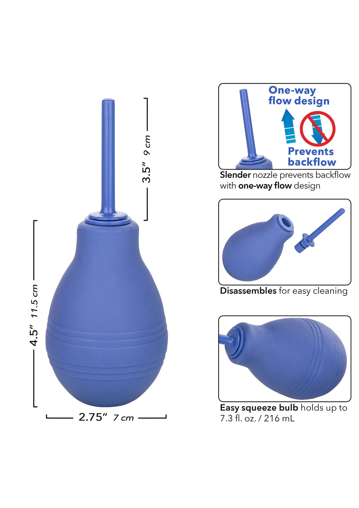 Cheeky One-Way Flow Douche PURPLE - 5