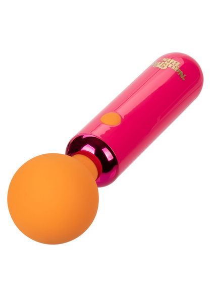 CalExotics Naughty Bits Home Cumming Queen Vibrating Wand ORANGE - 12