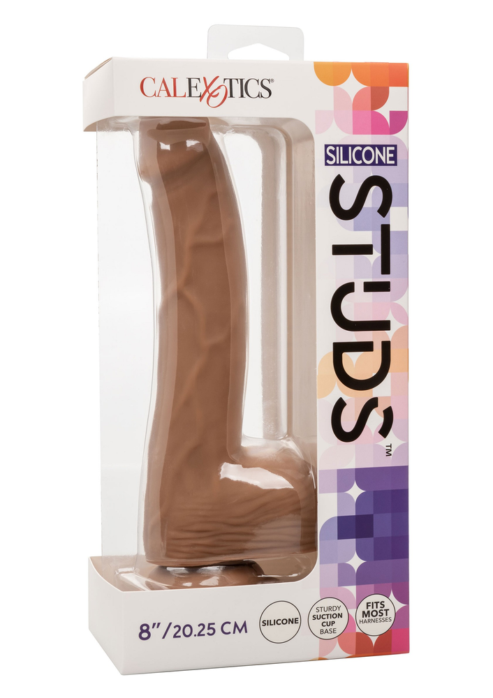 CalExotics Silicone Studs 8'/20.25 cm BROWN - 11