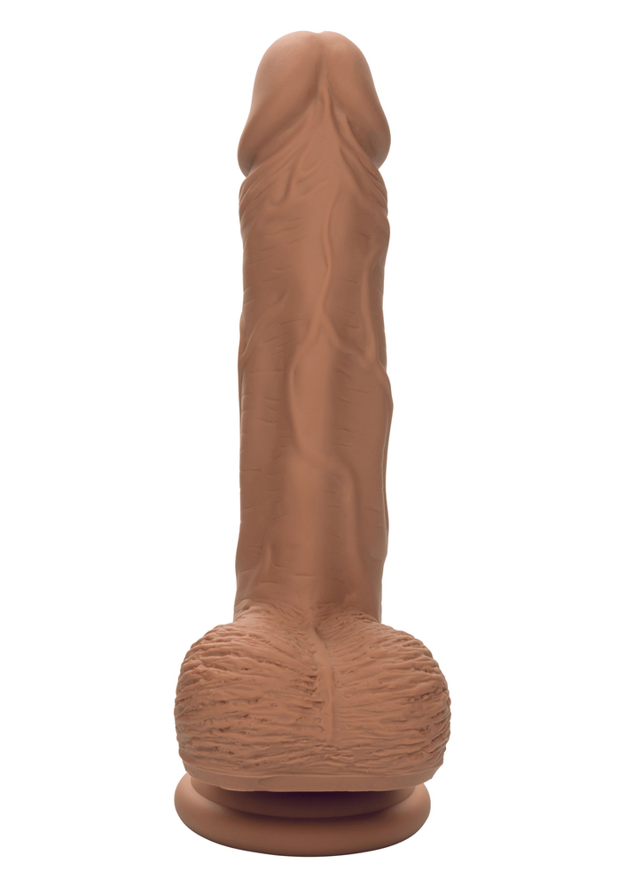 CalExotics Dual Density Silicone Studs 5”/12.75 BROWN - 10