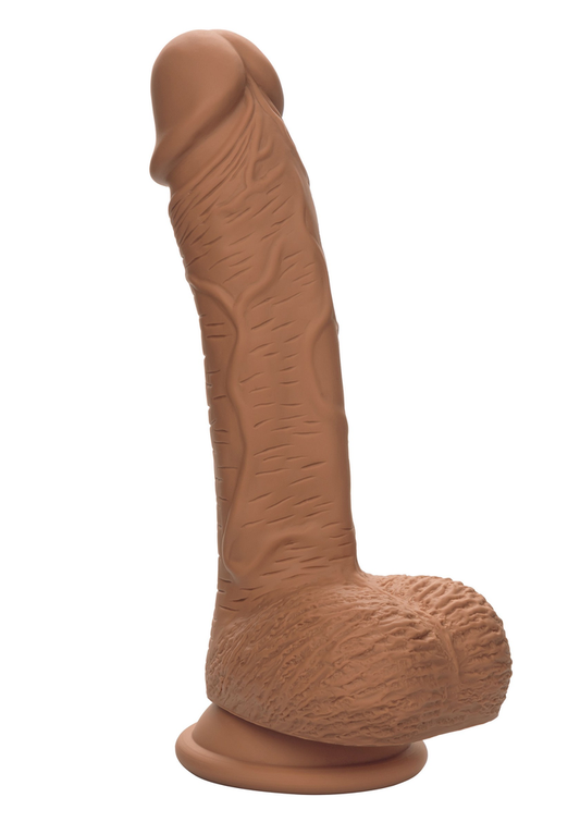 CalExotics Dual Density Silicone Studs 6.25”/16 - Bruine huidskleur