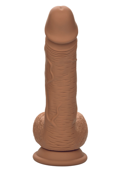 CalExotics Dual Density Silicone Studs 6.25”/16 BROWN - 6