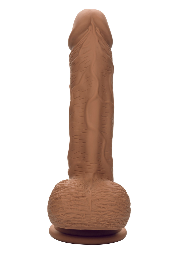 CalExotics Dual Density Silicone Studs 6.25”/16 BROWN - 1