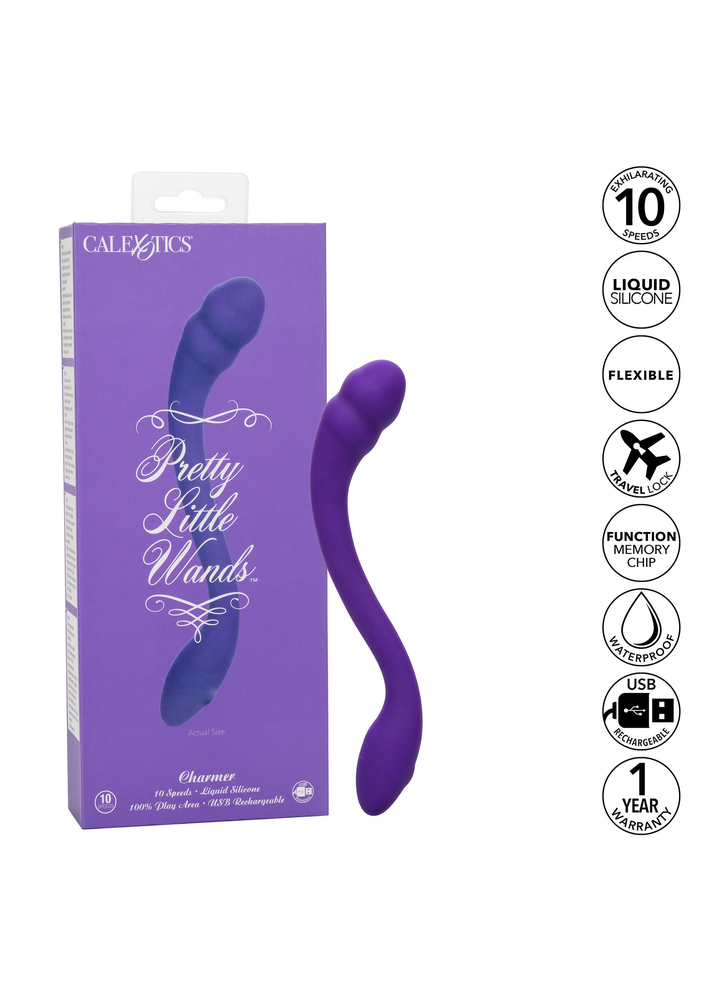 CalExotics Pretty Little Wands Charmer PURPLE - 2