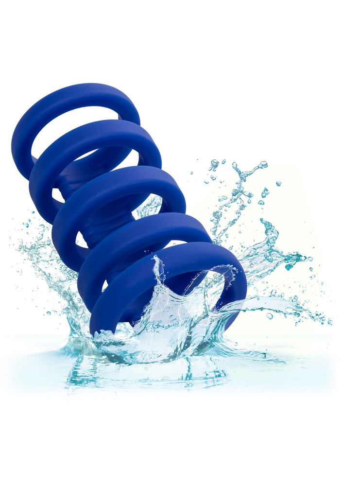 CalExotics Admiral Xtreme Cock Cage BLUE - 8