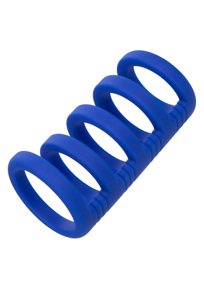 CalExotics Admiral Xtreme Cock Cage BLUE - 11