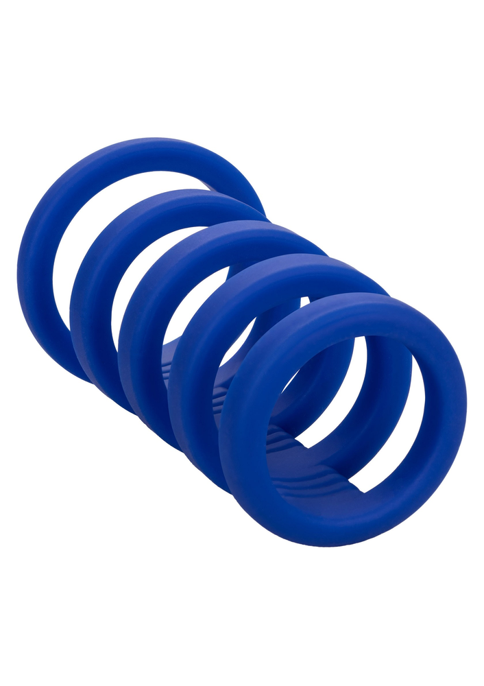 CalExotics Admiral Xtreme Cock Cage BLUE - 5