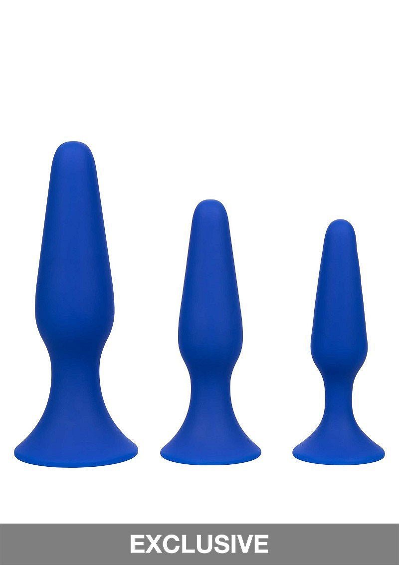 CalExotics Admiral Anal Trainer Kit BLUE - 0