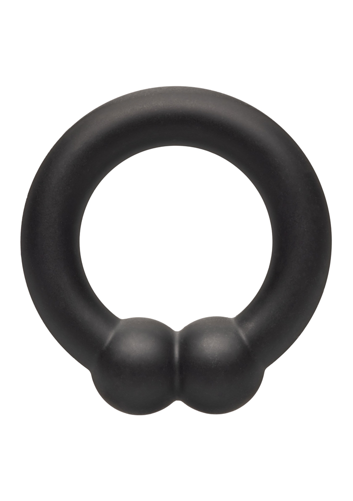 CalExotics Alpha Liquid Silicone Muscle Ring BLACK - 6