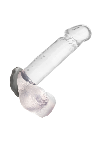 CalExotics Alpha Liquid Silicone Erect Ring GREY - 6