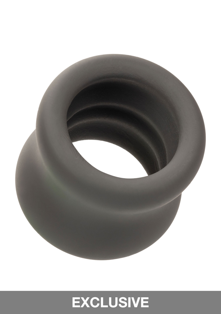 CalExotics Alpha Liquid Silicone Scrotum Ring GREY - 1