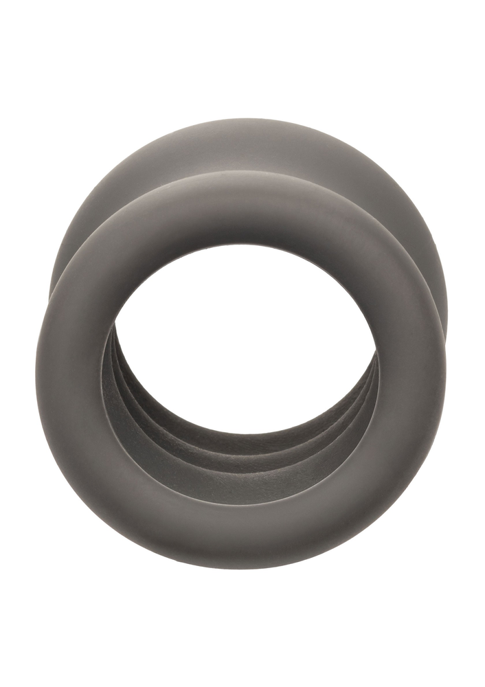 CalExotics Alpha Liquid Silicone Scrotum Ring GREY - 3