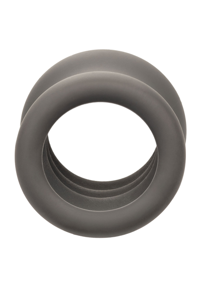 CalExotics Alpha Liquid Silicone Scrotum Ring GREY - 3