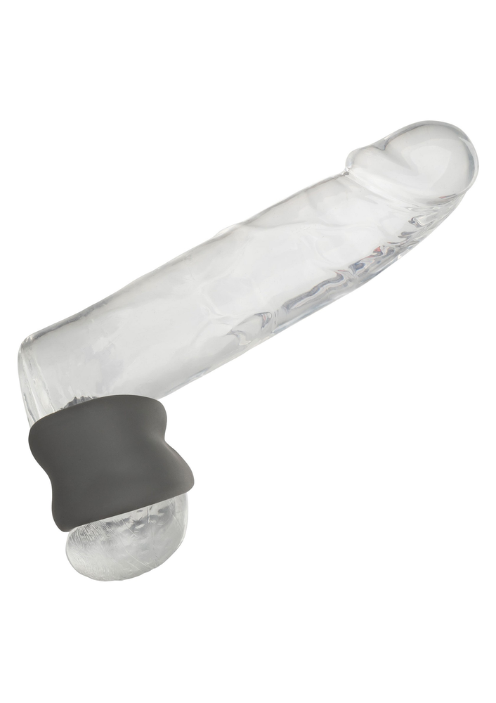 CalExotics Alpha Liquid Silicone Scrotum Ring GREY - 12