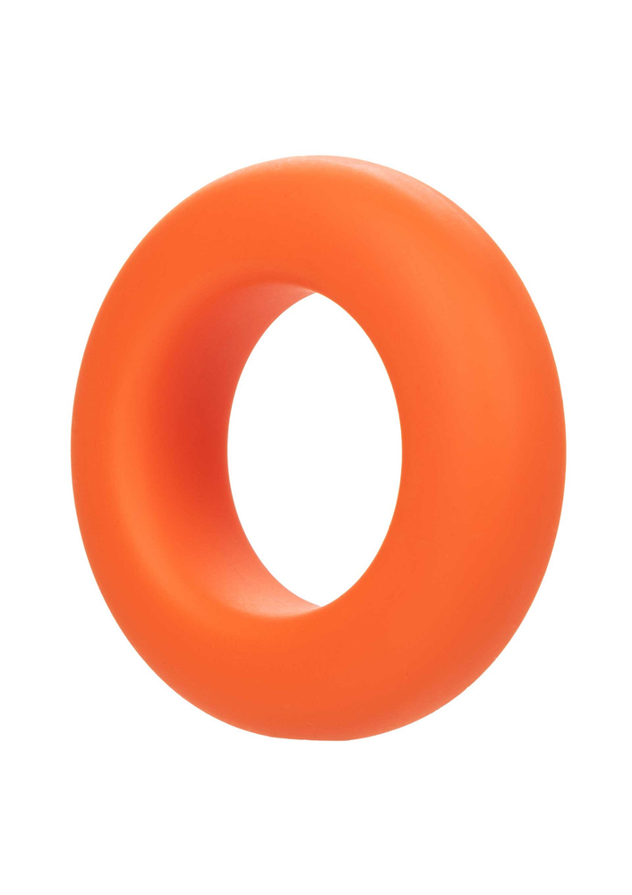CalExotics Alpha Liquid Silicone Prolong Large Ring ORANGE - 0