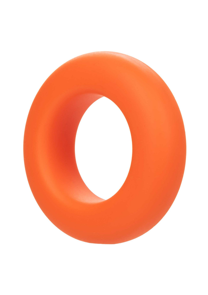 CalExotics Alpha Liquid Silicone Prolong Large Ring ORANGE - 0