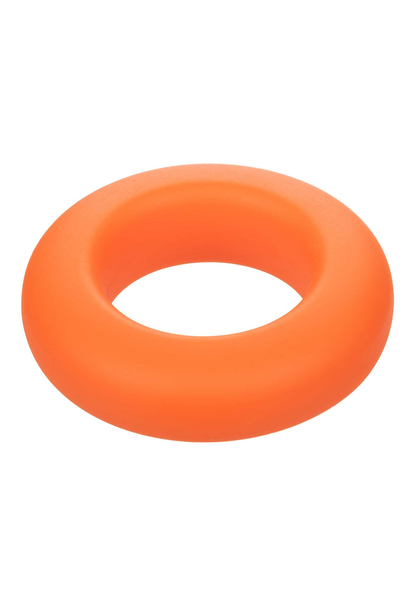 CalExotics Alpha Liquid Silicone Prolong Large Ring ORANGE - 5