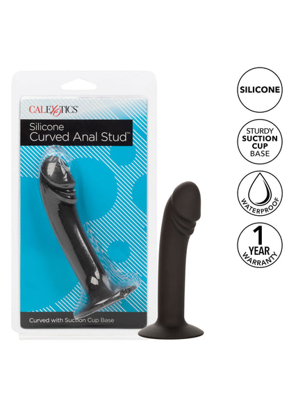 Curved Anal Stud BLACK - 4