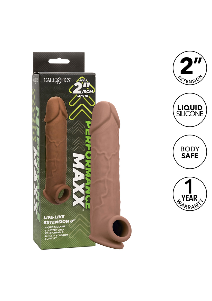 CalExotics Performance Maxx Life-Like Extension 8” BROWN - 9