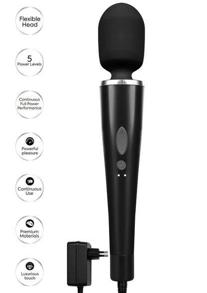 Pro Wand Wired 220V Massager BLACK - 4