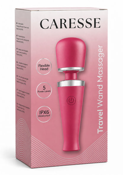 Travel Wand Massager RED - 1