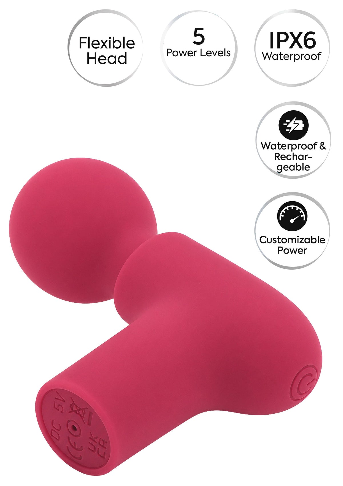 Power Gun Massager RED - 4