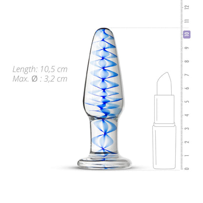 Glazen Buttplug No. 23 - 2