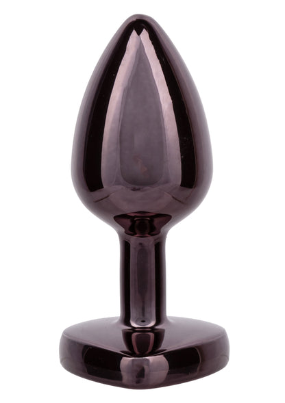 Diamond Heart Plug Small BLACK - 4
