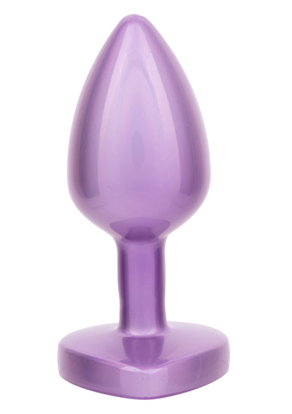 Diamond Heart Plug Small PURPLE - 5