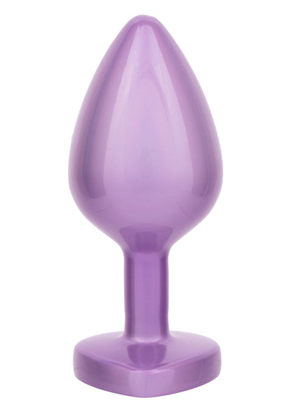 Diamond Heart Plug Large PURPLE - 5