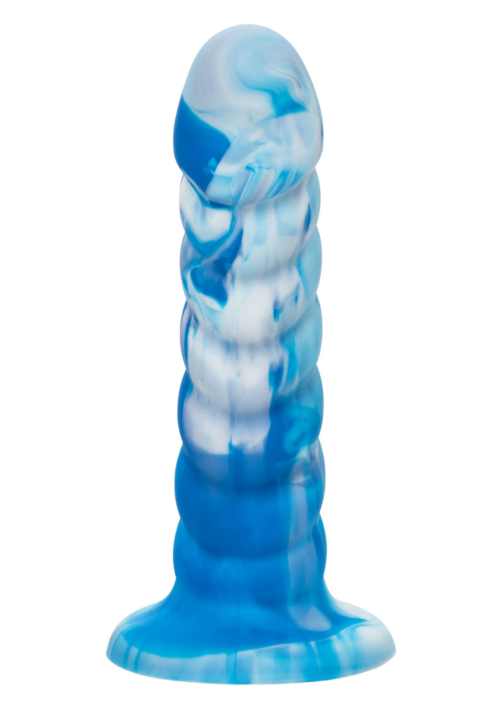 CalExotics Twisted Love Twisted Ribbed Probe BLUE - 6