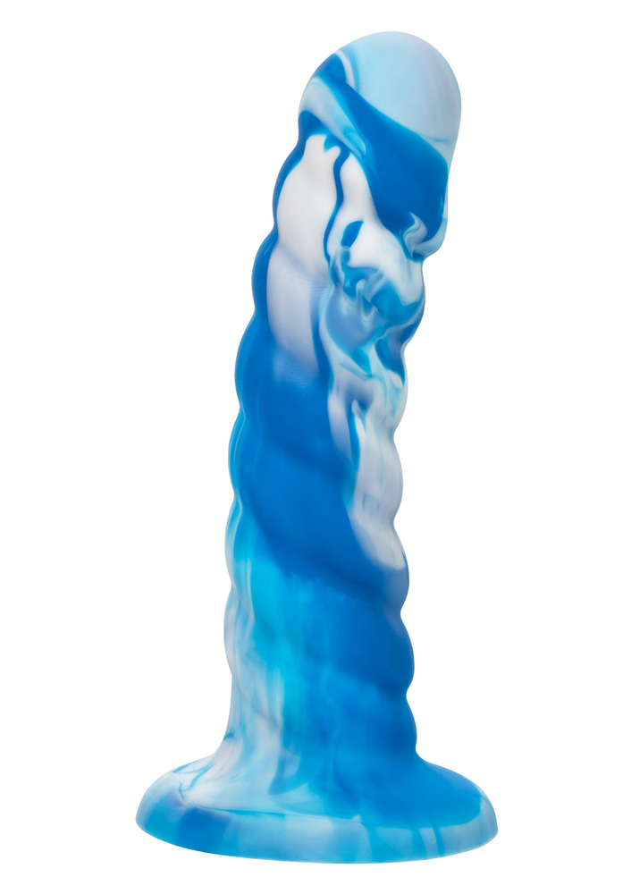 CalExotics Twisted Love Twisted Ribbed Probe BLUE - 2
