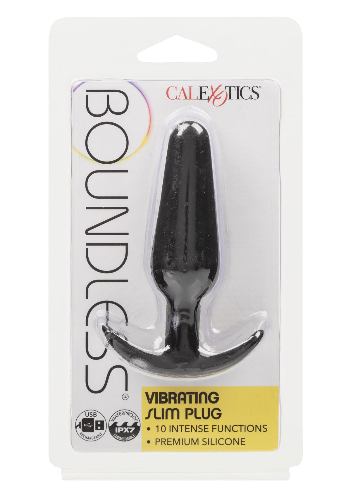 Vibrating Slim Plug BLACK - 2