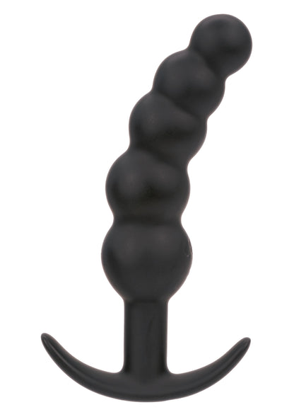 Vibrating X5 Beaded Plug BLACK - 0