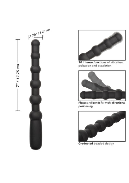 Rechargeable X-10 Beads BLACK - 3