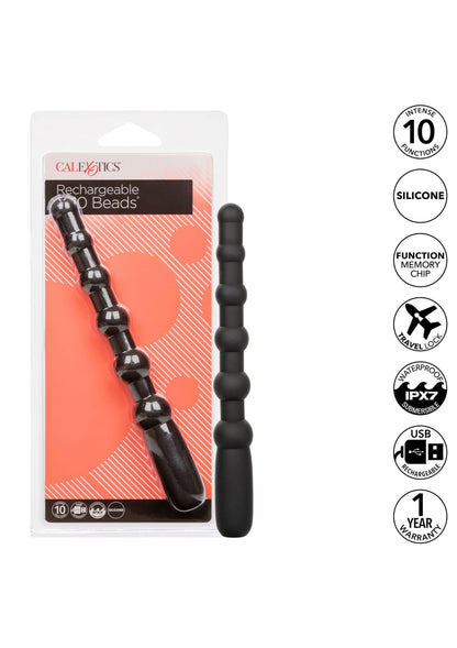 Rechargeable X-10 Beads BLACK - 4