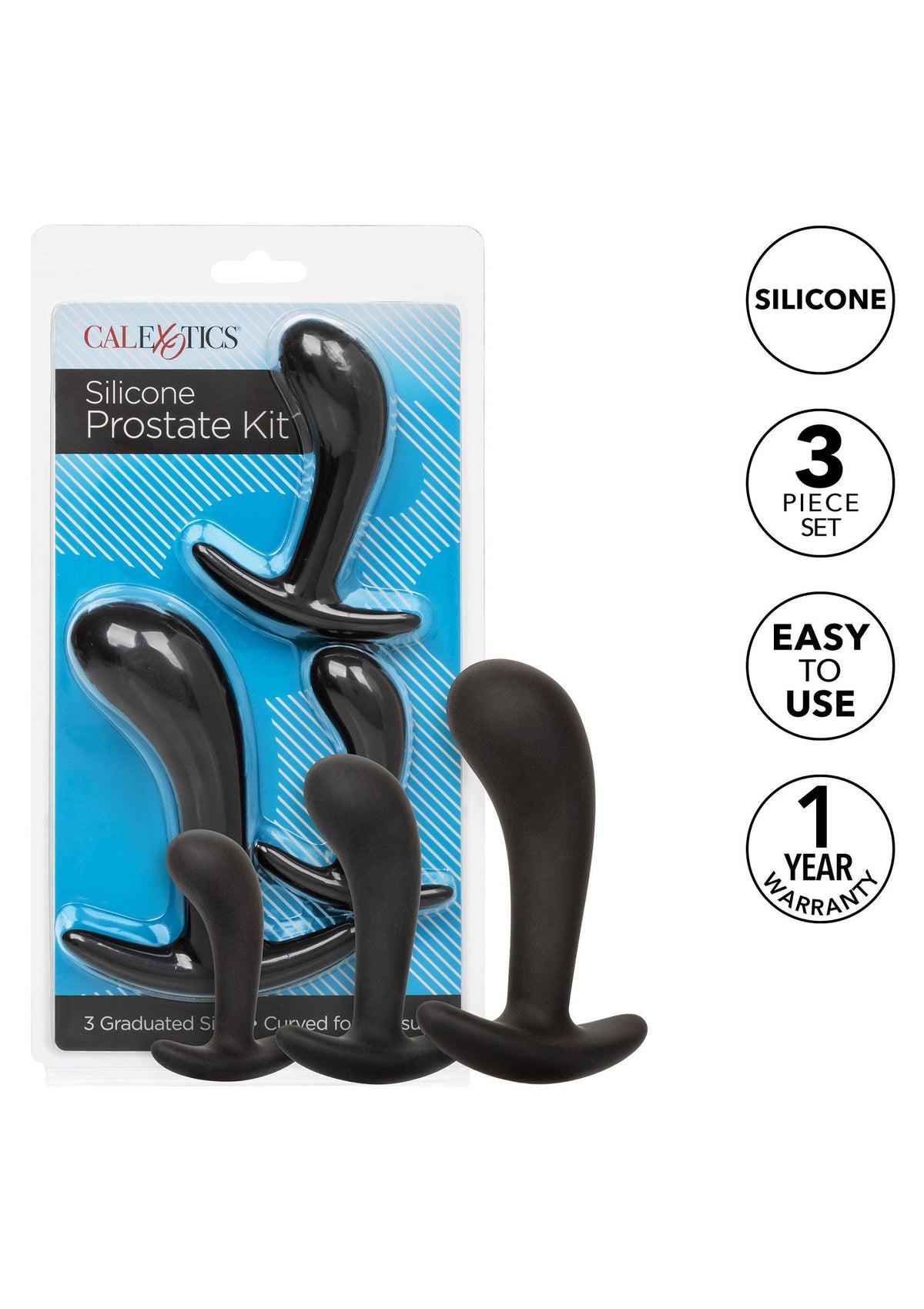 Silicone Prostate Kit BLACK - 4