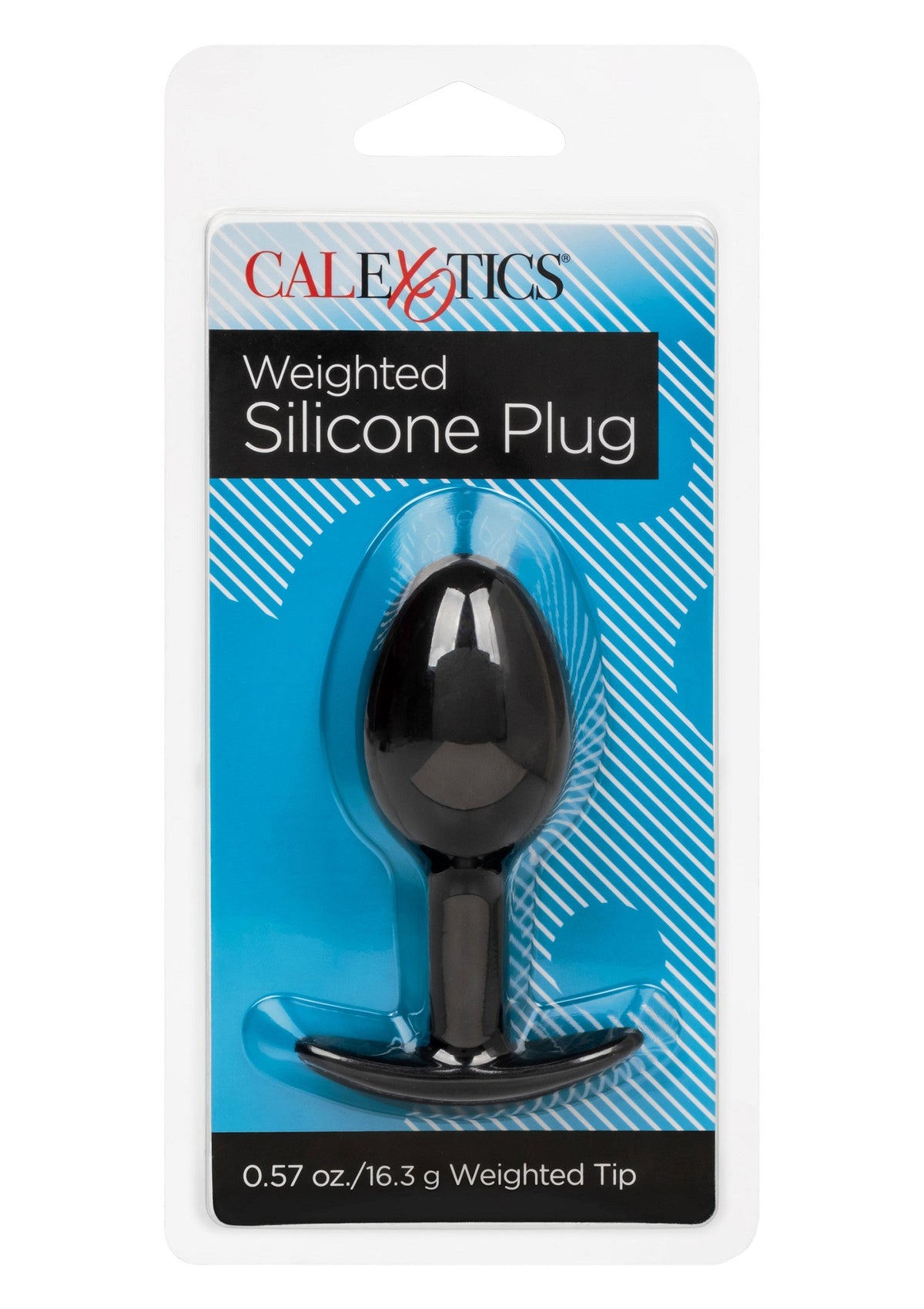 Weighted Silicone Plug BLACK - 2